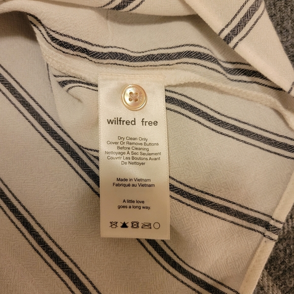 Wilfred Free Tie Front Blouse - Picture 8 of 11